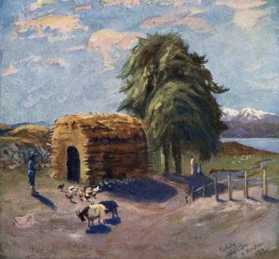 Un poste de police rural - Ernest William Christmas